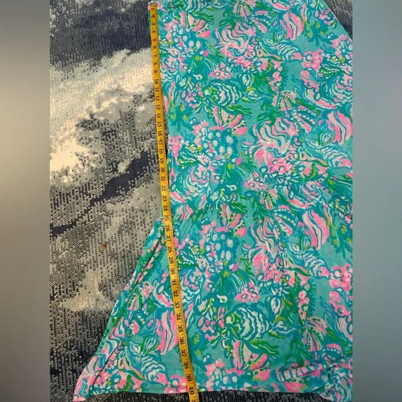 Lilly Pulitzer beach coverup. No size listed. Measurements in photos. - Picture 2 of 6